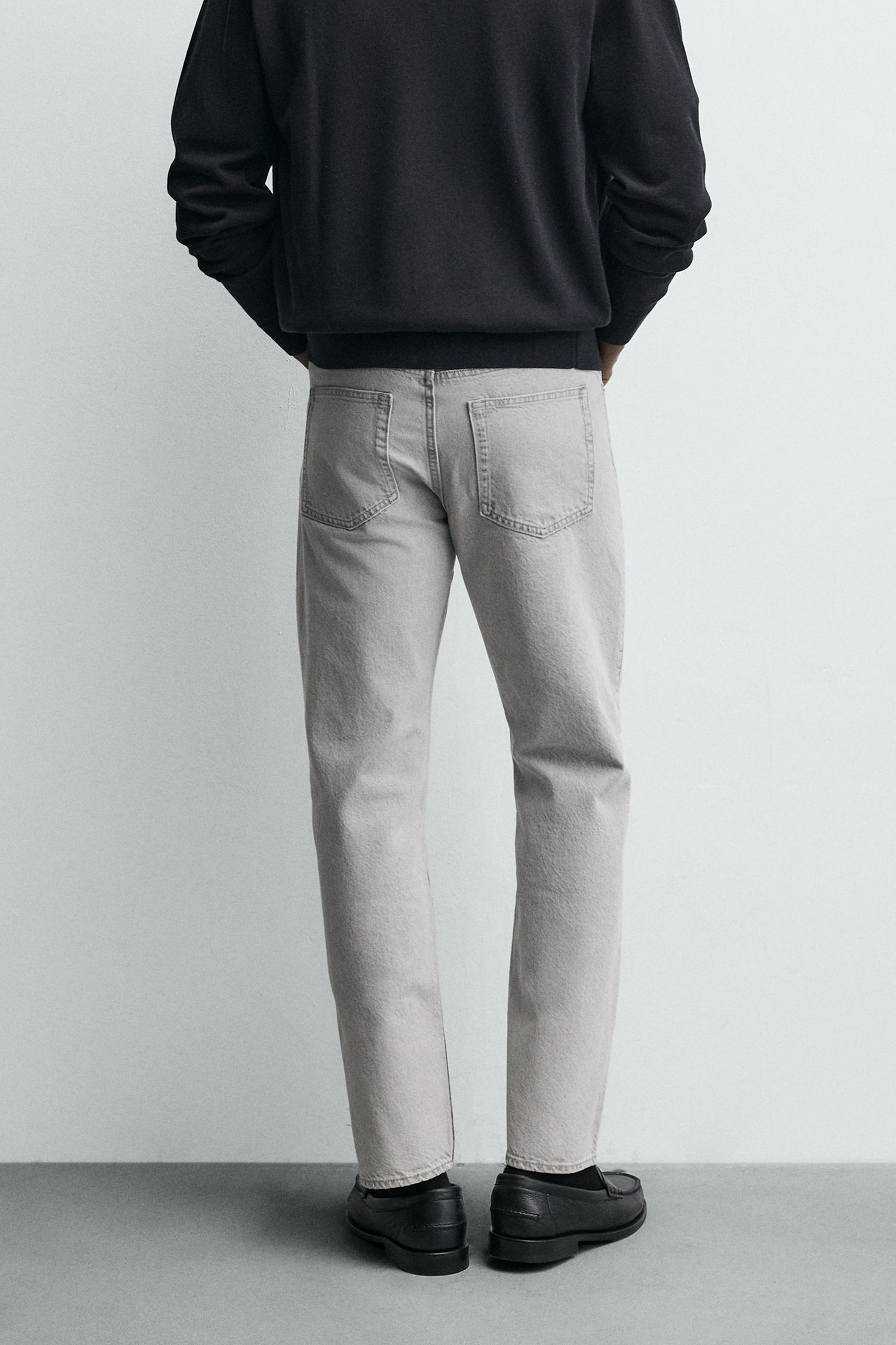 STRAIGHT ANKLE FIT JEANS